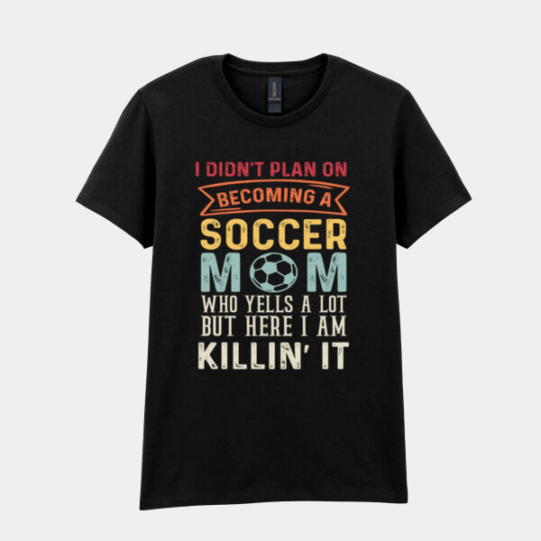 Soccer Mum Ladies T Shirt Thumbnail