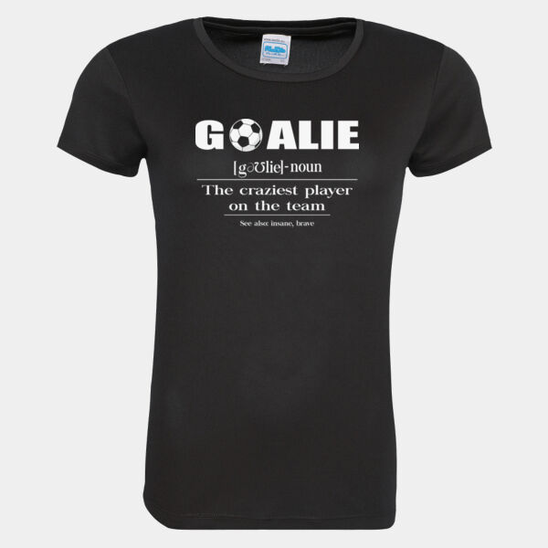 Goalie Lady Fit Training T Shirt  Thumbnail