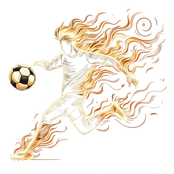 Fiery Footballer Thumbnail