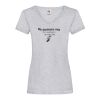 Women's valueweight v-neck T Thumbnail