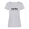 Women's valueweight v-neck T Thumbnail