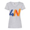 Women's valueweight v-neck T Thumbnail
